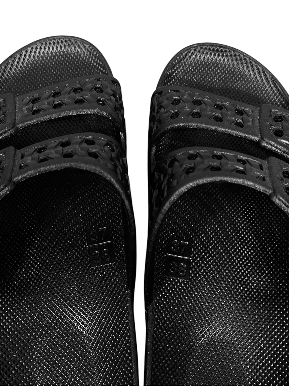 Freedom Moses Paz Black Slides Women’s size 7/8 - Picture 7 of 8